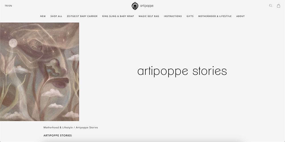 Artipoppe Stories cover artwork by Joséphine Klerks