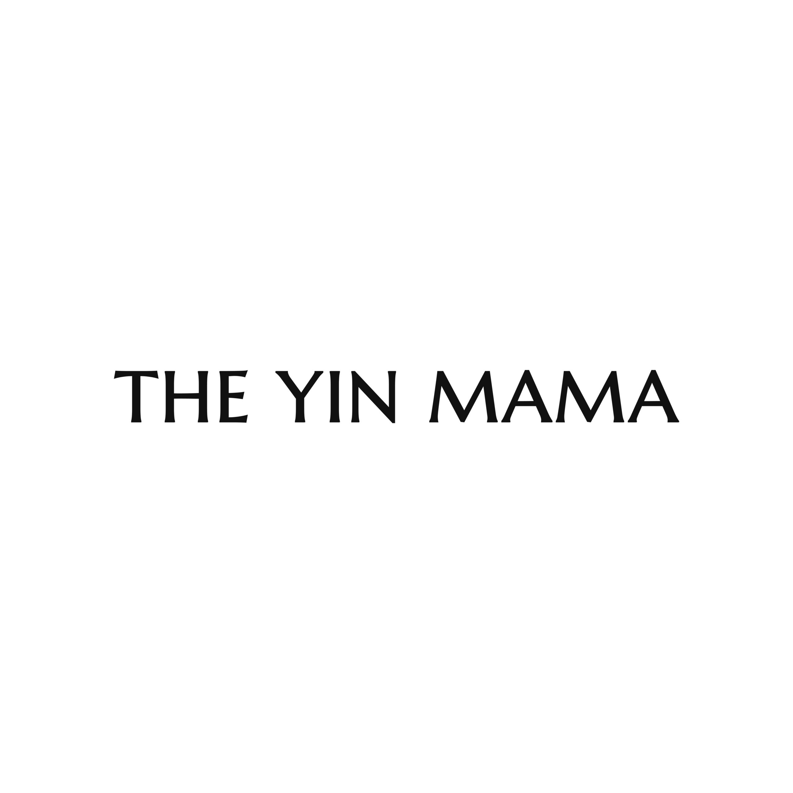 The Yin Mama wordmark